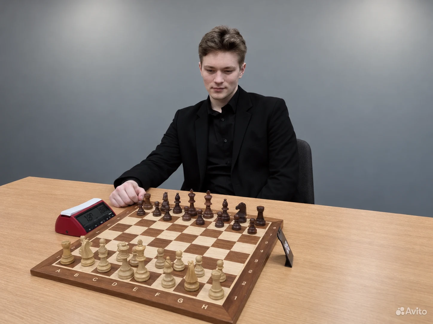 Nikita at the chessboard